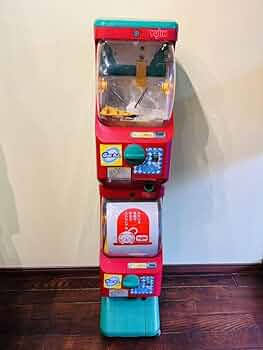 YUJIN ガチャガチャ 本体（2段式） ガチャマシン 2段式 イエロー ガチャガチャ 本体 筐体 YUJIN