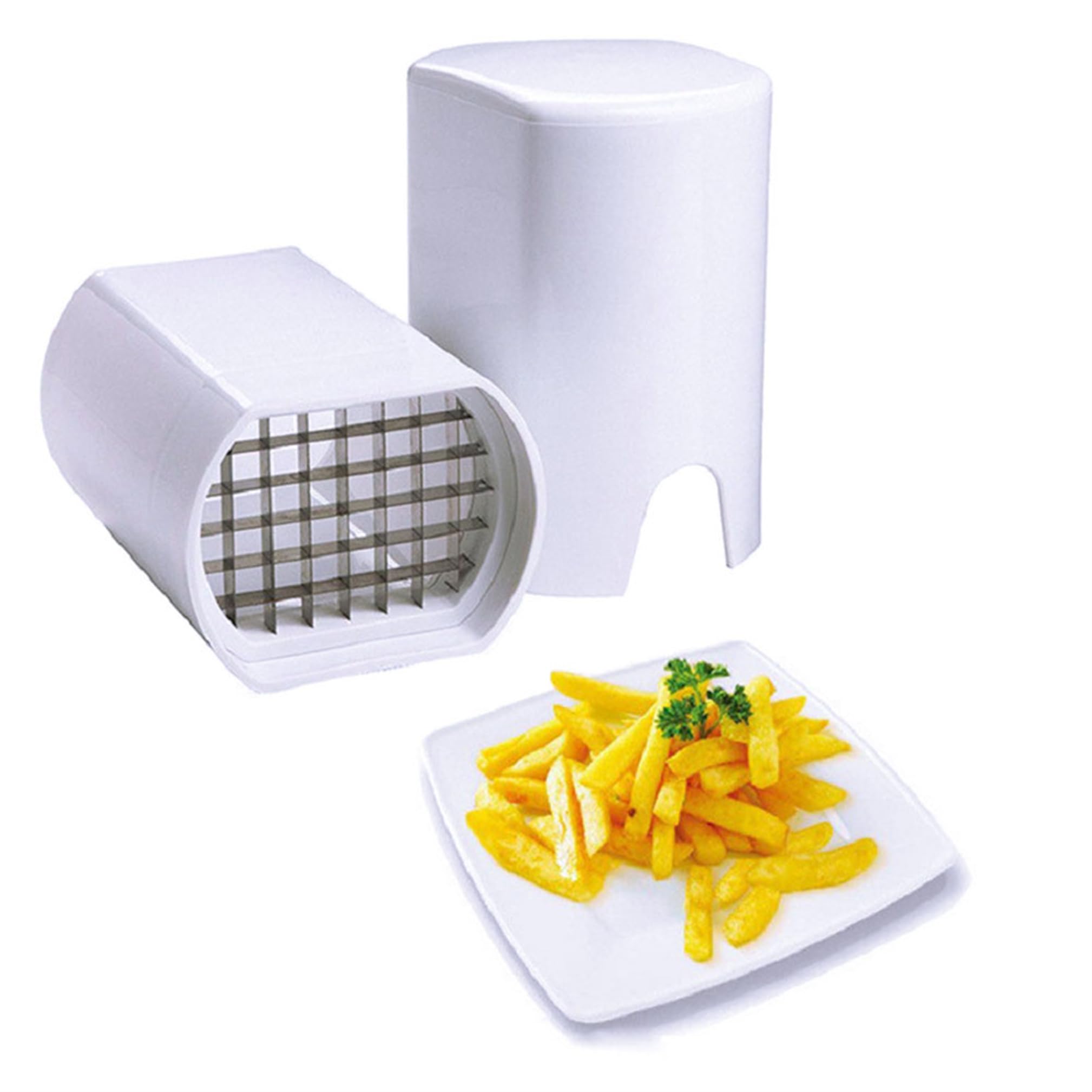 Potato Cutter French Fry Cutter Natural Cut Rapid Slicer French Fry Cutter Cutter Potato Food Dicer Veggie Dicer Chopper Vegetable Dicer Potato Tool