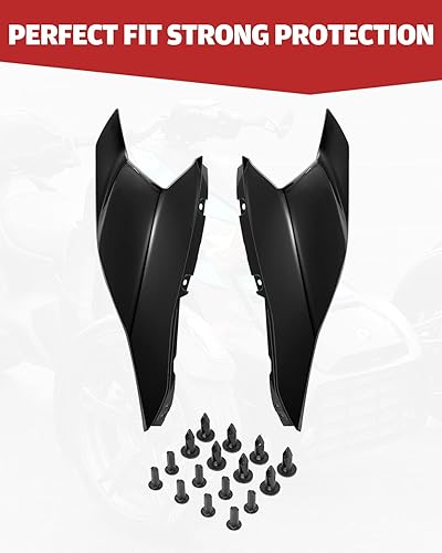 Miniatura 5 de A & UTV PRO Paneles de carenado lateral para Can-Am Ryker 900/600, paneles de cuerpo negro para accesorios Ryker Sport Rally Edition, reemplazo de