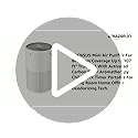 Image of CPENSUS Air Purifier For Bedroom Coverage 107 Ft True H13 With Activated Carbon Filter Aromatherapy Child-Lock Timer Portable For Living Room Home Office Deodorizing Tech., White
