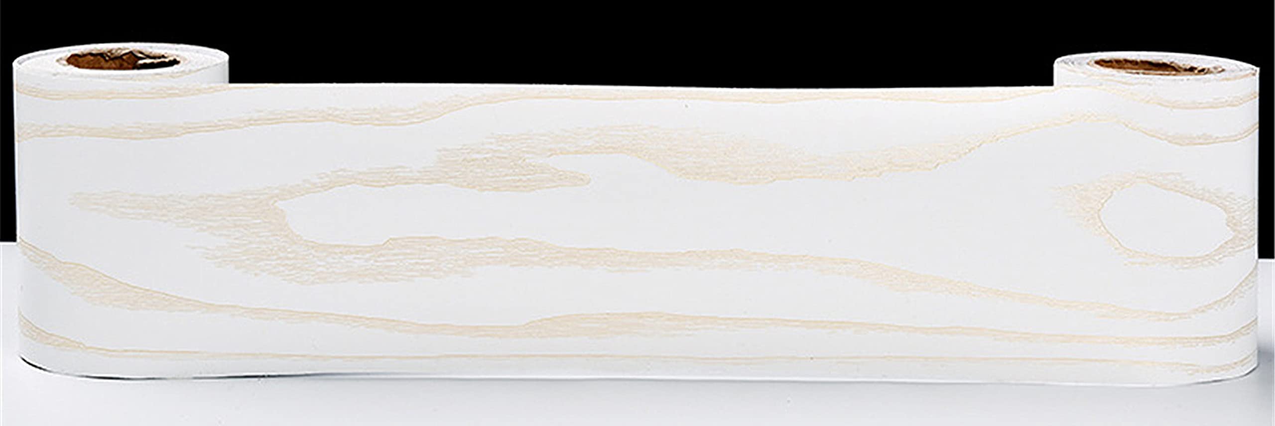 Wallpaper Border,Peel and Stick Embossed Gold Sandalwood 12cm X 1000cm