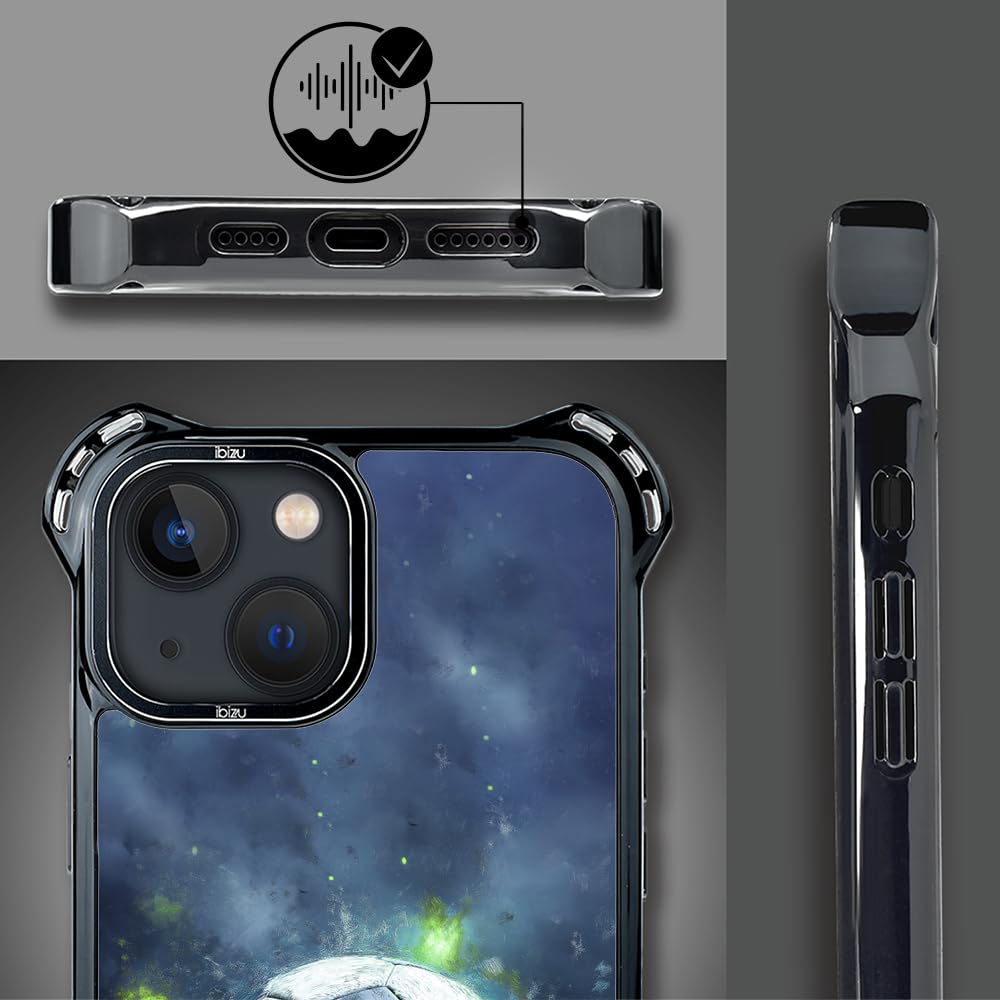 Etui do iPhone 13 IBIZU DropGuard Ultra kompatybilne z MagSafe, #Move, Piłka nożna