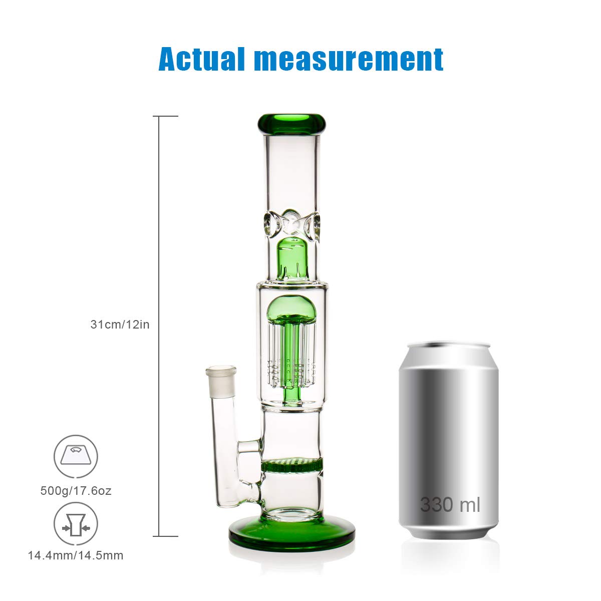 Glass bong, bong pipe water bongs for smoking bong bowl 14.5mm