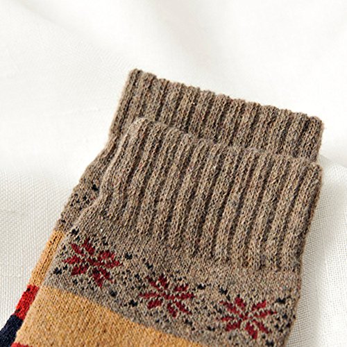 Image of Womens Wool Knit Winter Socks