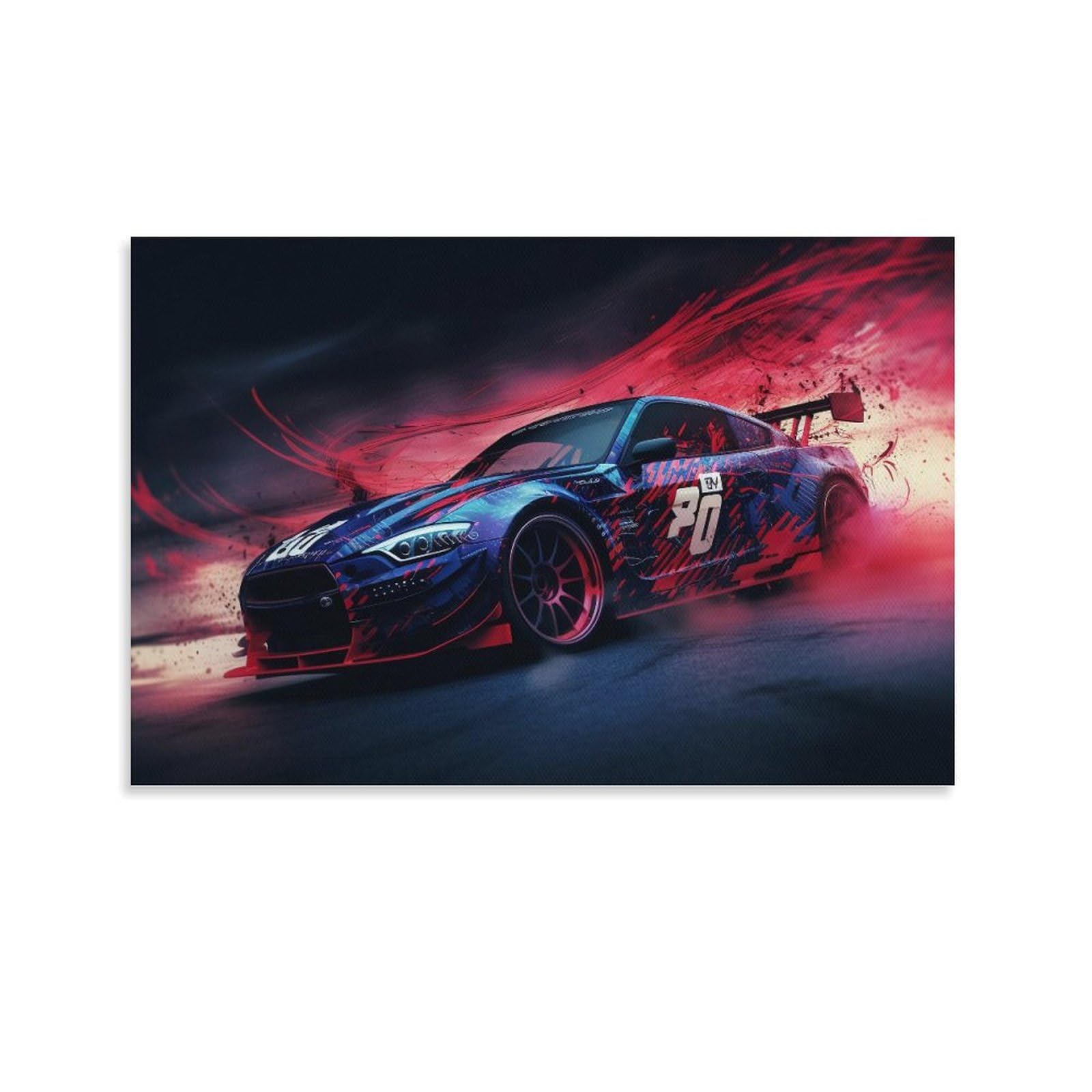 Amazon.com: Car Poster Unframed, Sport Car Wall Art, R35 Canvas