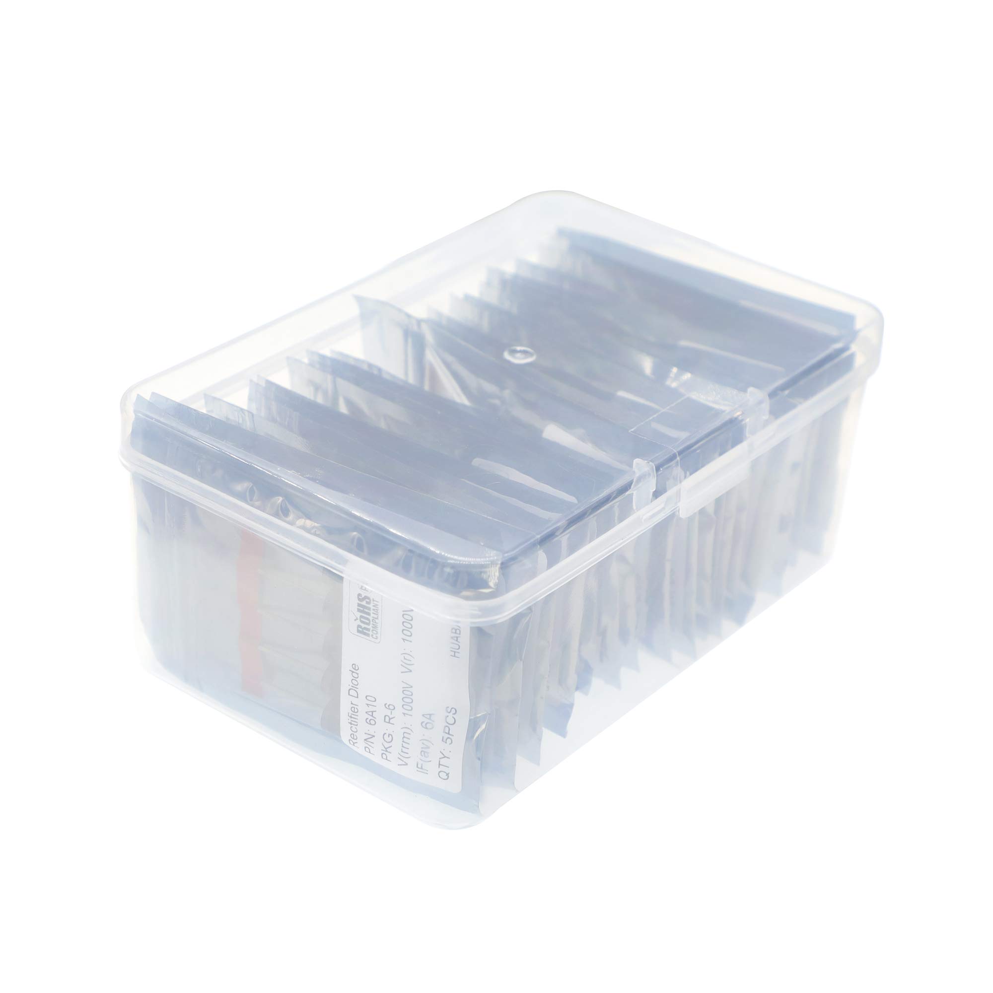 385 Pezzi 30 Valori Kit diodi 1N4001 4002 4003 4004 4005 4006 4007 5399 5400 5404 5406 5408 5817 5818 5819 5822 914 4148 5349B 6A10 10A10 HER303 RL207 SR3100 SR5100 SR560 15SQ045 UF4007 FR107 FR207