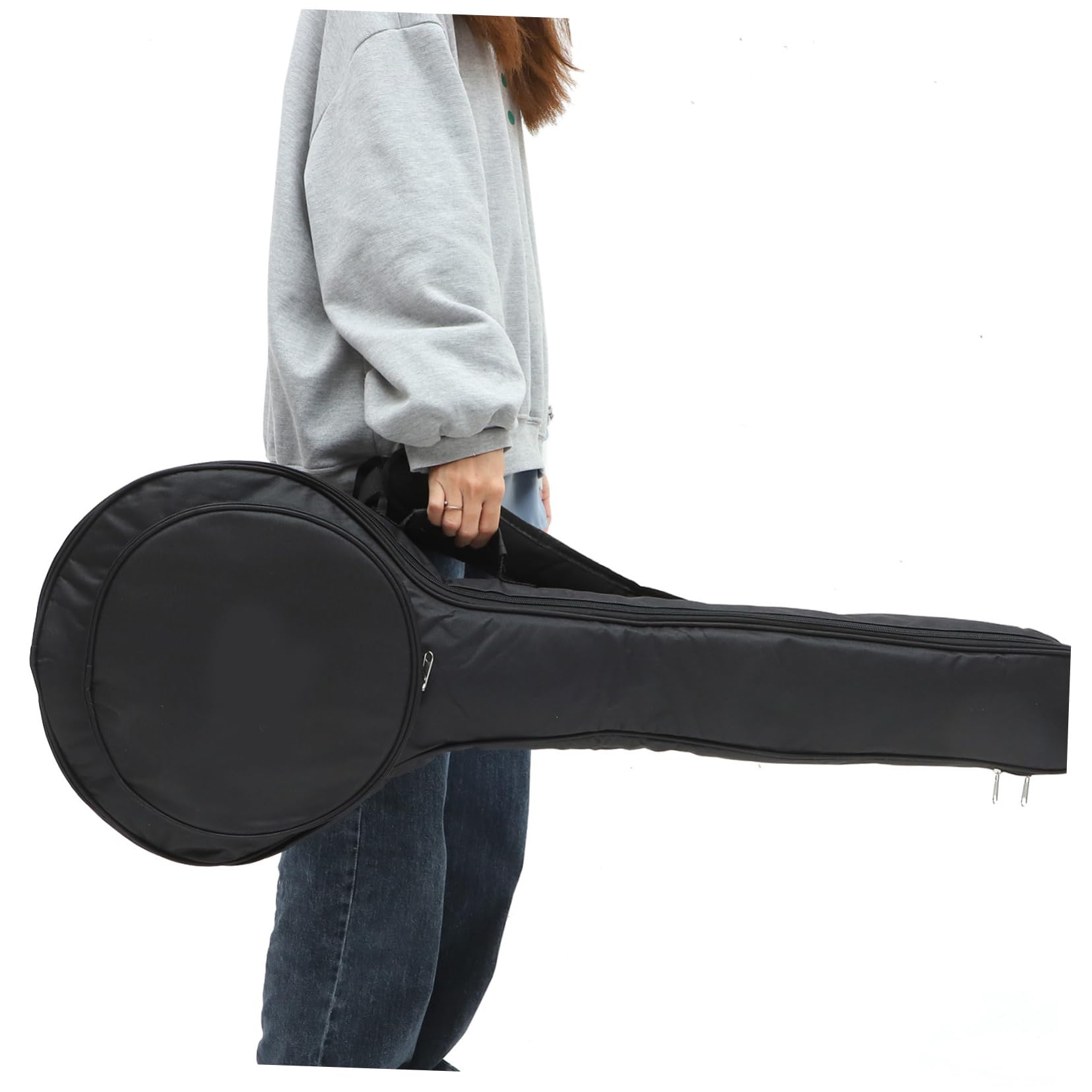 SUPVOX Borsa per banjo Custodia rigida per banjo Custodia rigida per strumenti musicali Custodia per banjo Ukulele borsa da concerto Banjo Custodia per banjo portatile Custodia per banjo Custodia per