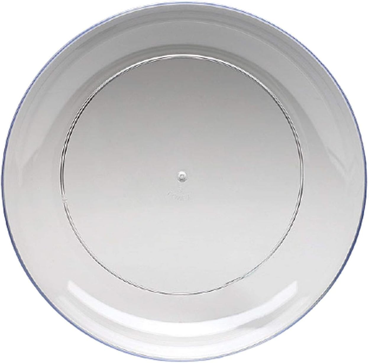 11in Lomey Clear Designer Dish, Pack 6