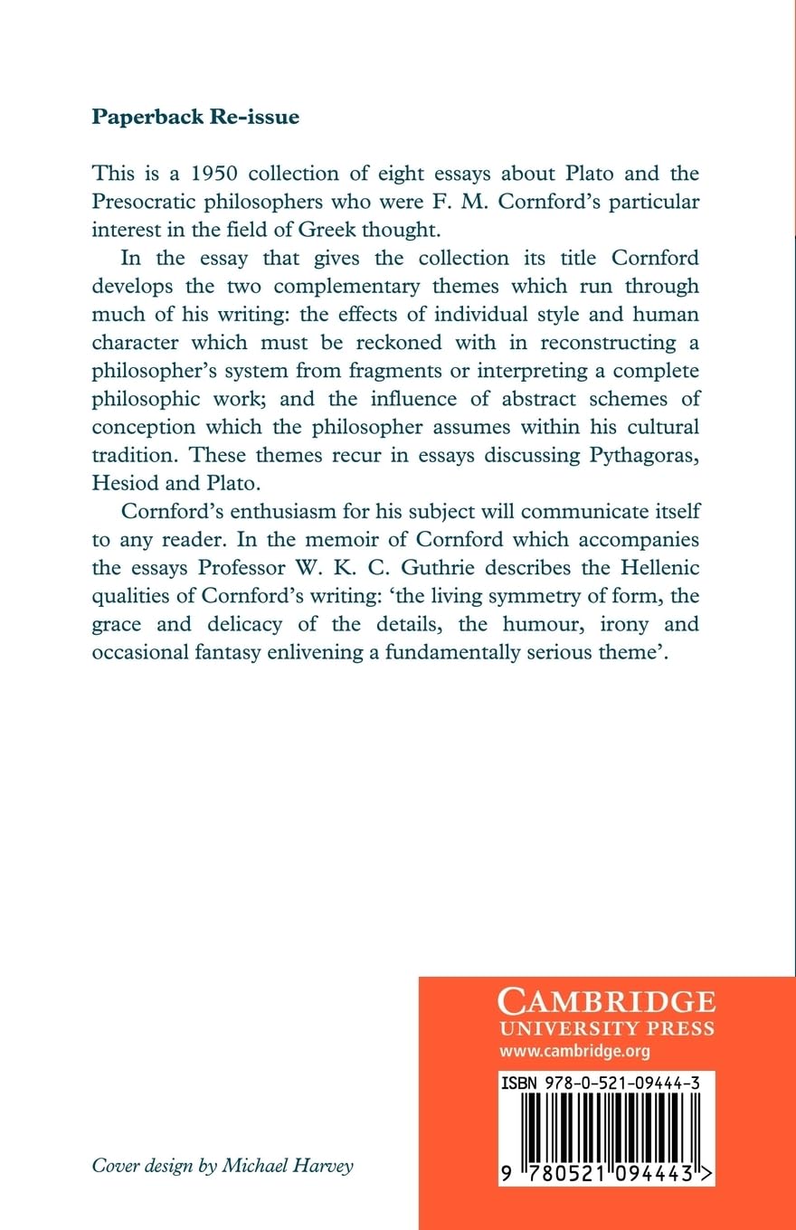 The Unwritten Philosophy and Other Essays