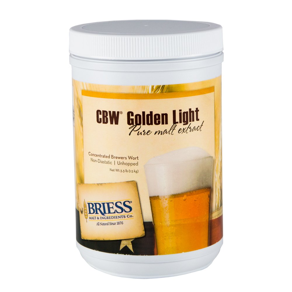 CBW Golden Light Extract 1.5kg Concentrated Brewers Wort Home Brew