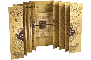 Marauder's Map Hogwarts Official Print (LIMITED NEW RELEASE)