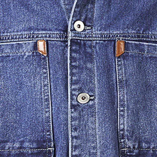 Hoksml Jean Jacket For Men Lapel Collar Button Down Multi-Pocket Washed Distressed Denim Trucker Coat Motorcycle Outerwear Rain Jacket Men Mens Fleece Jacket Black Jacket Men #TOP6