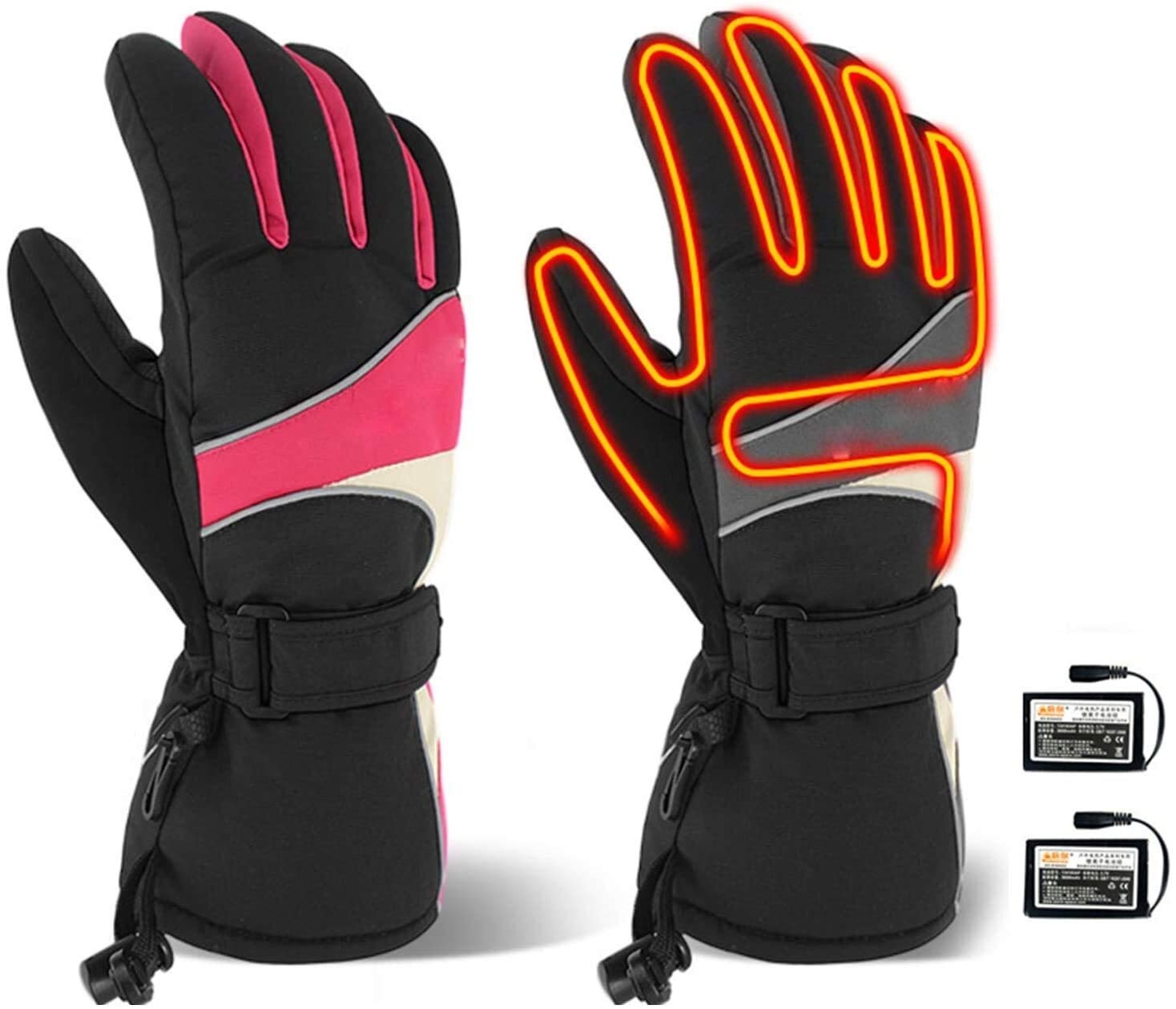 Gants chauffants pour le ski et le snowboard CHEWYNP pour profiter des pistes sans avoir froid