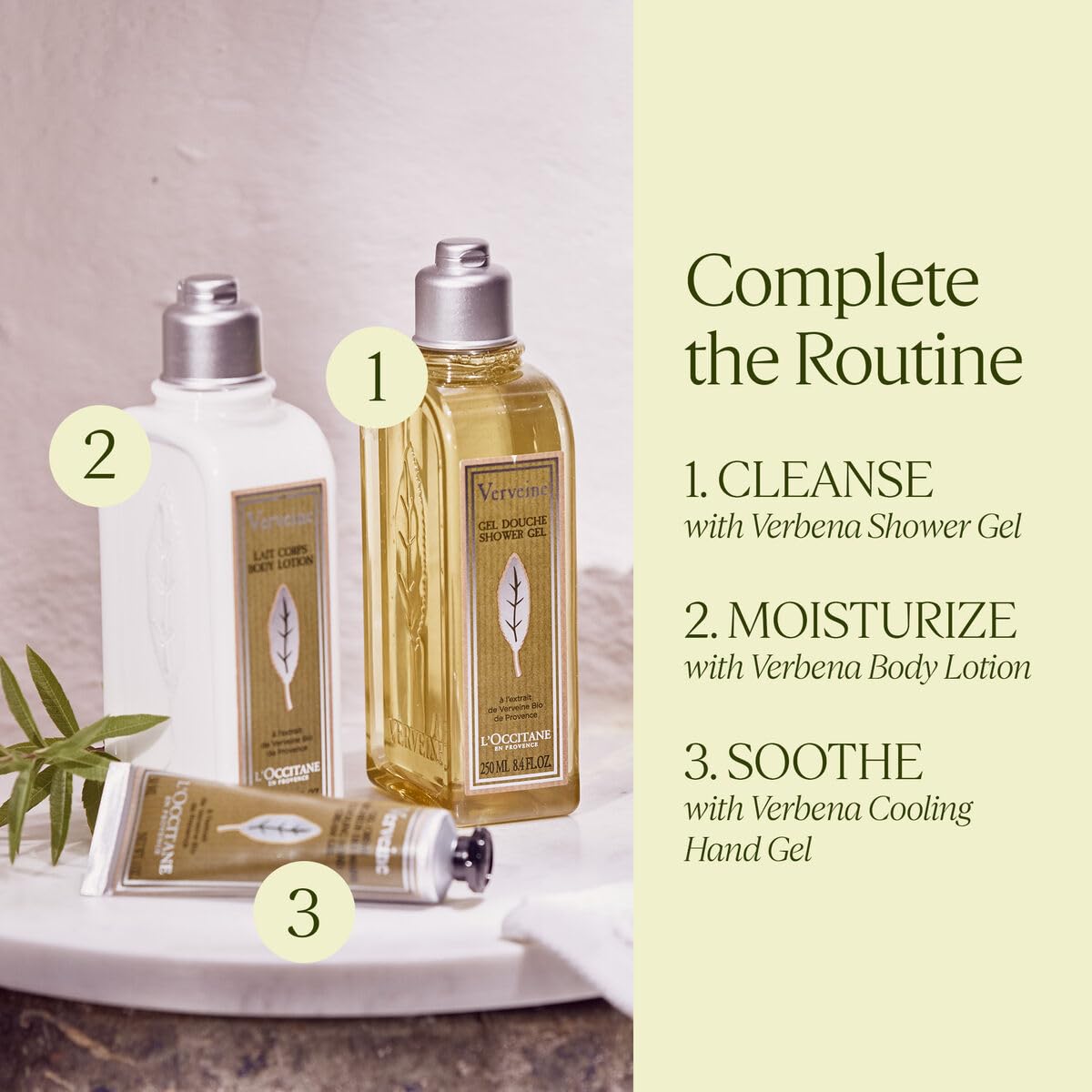 L'OCCITANE Bath & Shower Gel, Daily Foaming Body Wash Gently Cleanses, Moisturizes & Refreshes Skin, Eco-Friendly Options, All Skin Types, Vegan - Image 6