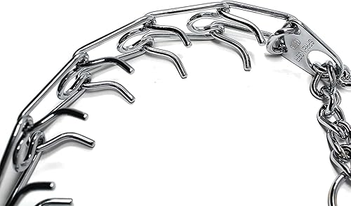 Miniatura 4 de Herm Sprenger Pet Supply Imports - Collar de entrenamiento cromado con cierre de liberación rápida para perros