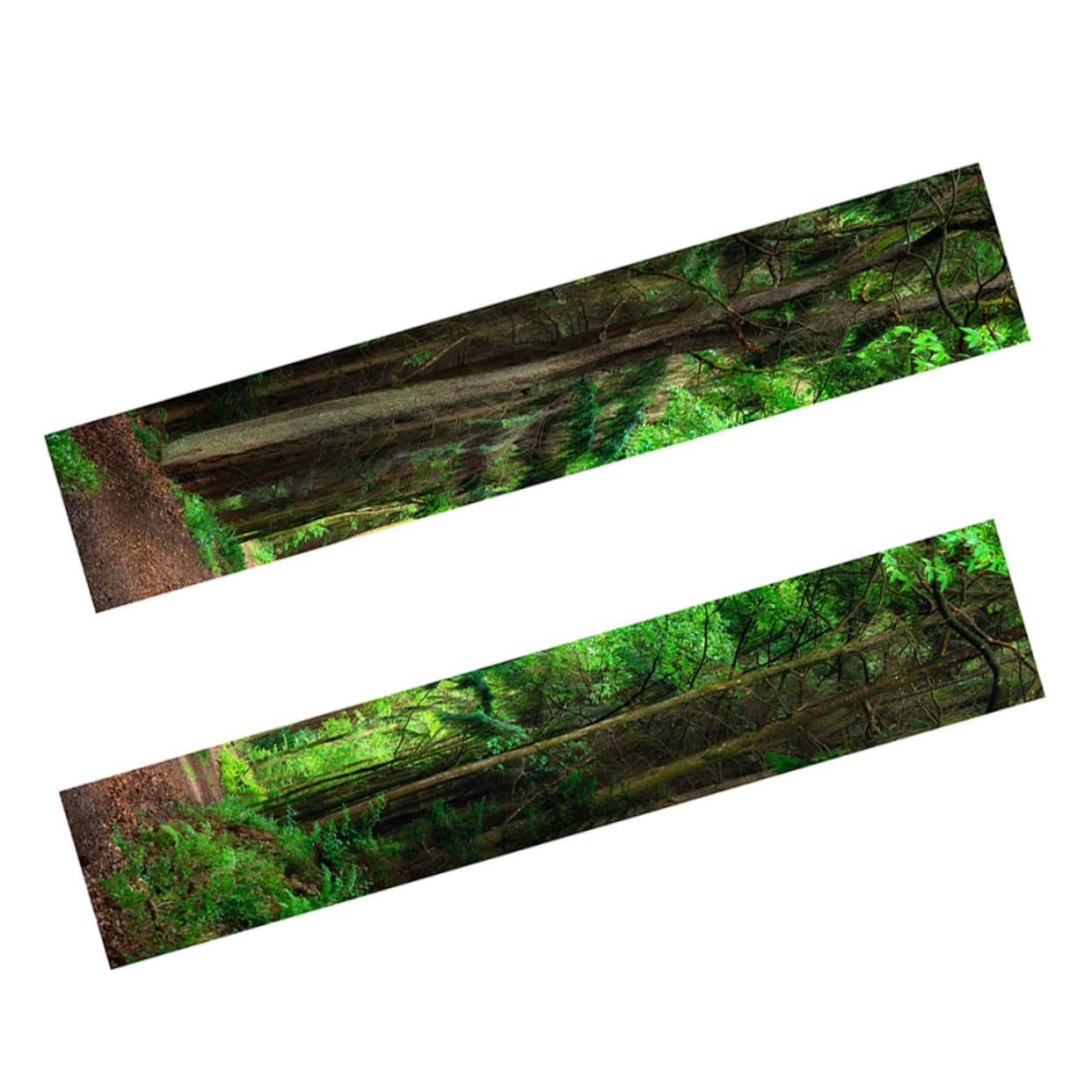 Autocollants pour porte effet paysage décoratif HEMOTON, sticker mural durable de rénovation