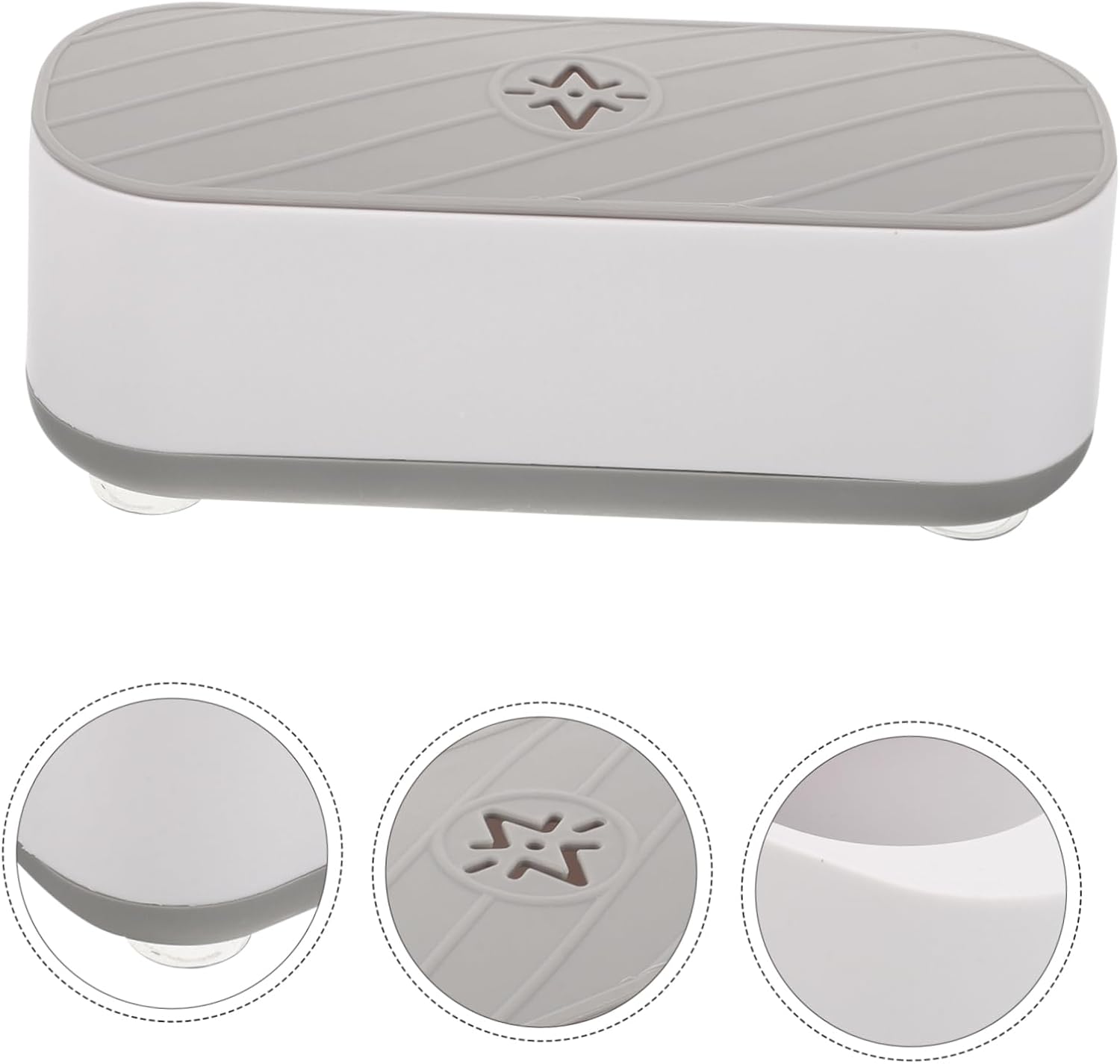 Beavorty Portable Eyeglasses and Jewelry Cleaner Machine Ultrasonic Cleaning Device for Glasses Rings and Jewelry Compact Design for Home Use Automatic Operation
