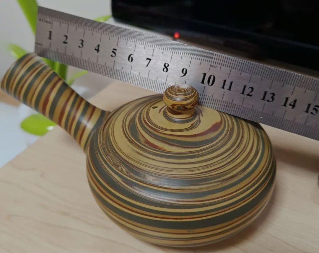 Amazon | 常滑焼急須 陶器ストライプ模様 | ノーブランド品 | 急須 通販