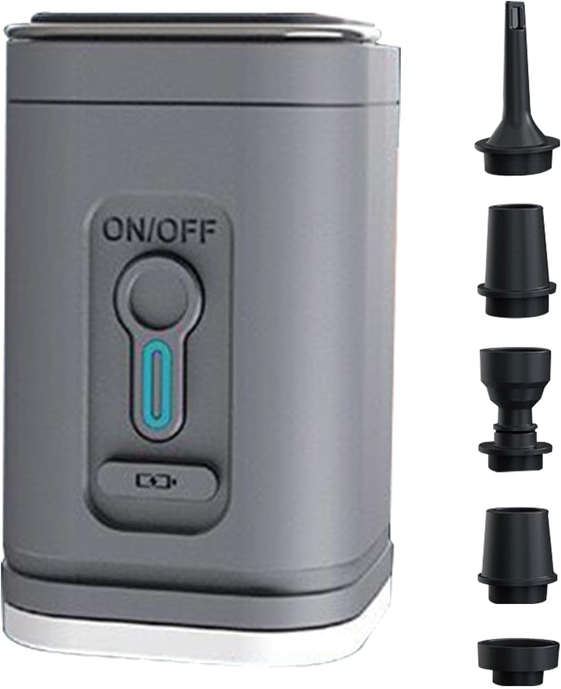 Electric Air Pump, 5 Nozzles Portable Air Compressor, 5V