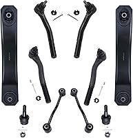 Vista 803 de Detroit Axle - Kit de suspensión frontal de 10 piezas para Dodge Avenger 2008-2014, Chrysler Sebring 2007-2010, 2 brazos de control inferiores, 2