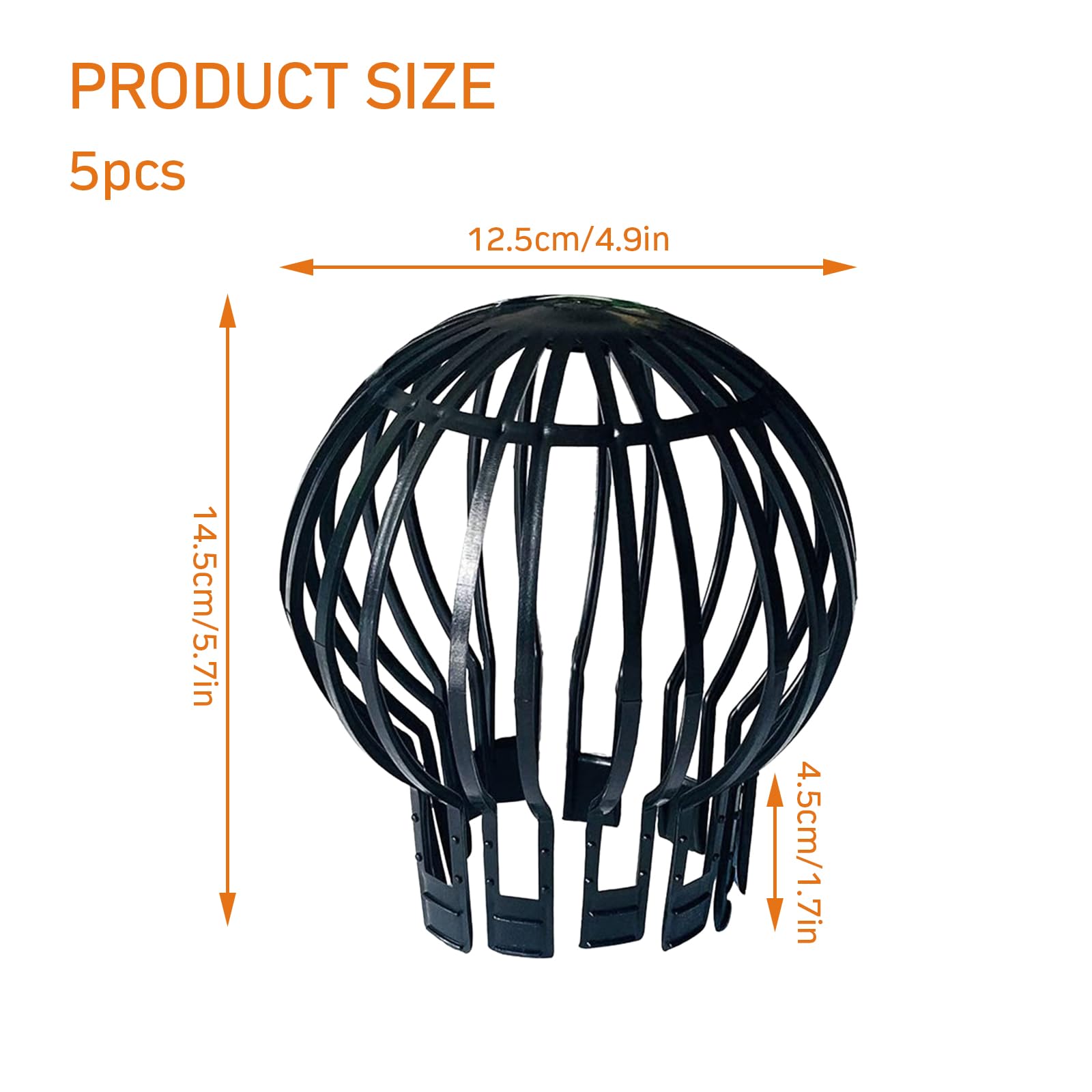 Ultimate Guard Album 2 Coperture Per Tubi Di Scarico MARKSMAN HD - Protezione Nera Per Grondaie E Tubazioni Da Giardino New Martina Cover - Foto 13