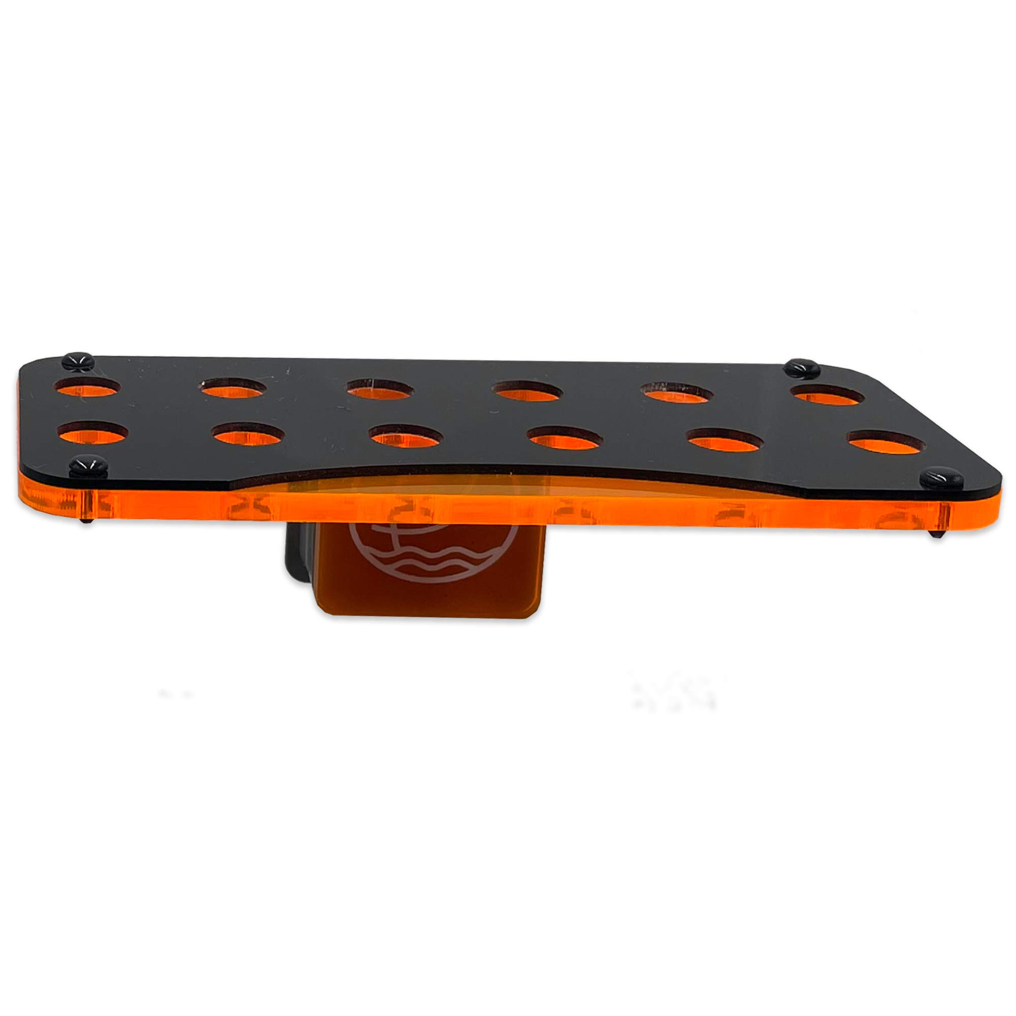 ESHOPPS Alpha Rack Mega Magnetic Coral Frag Rack 12 Holes with Strong Anti-Slip Rubber Padded Magnet for Reef Tanks