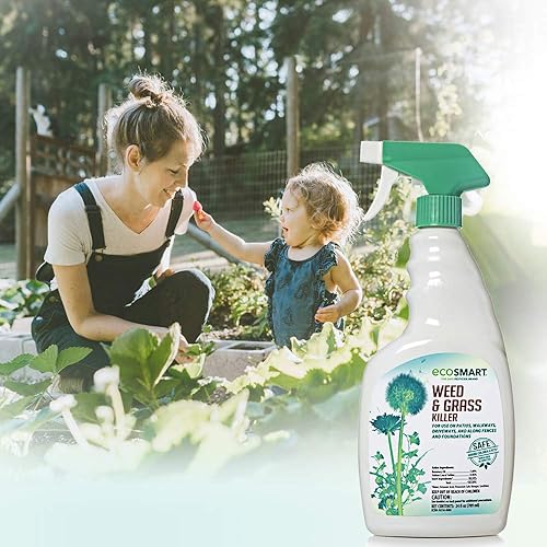 Miniatura 2 de EcoSmart - Fórmula de pulverización natural sin glifosato para césped y pasto listo para usar, para césped, patios, calzadas y pavimentadoras,