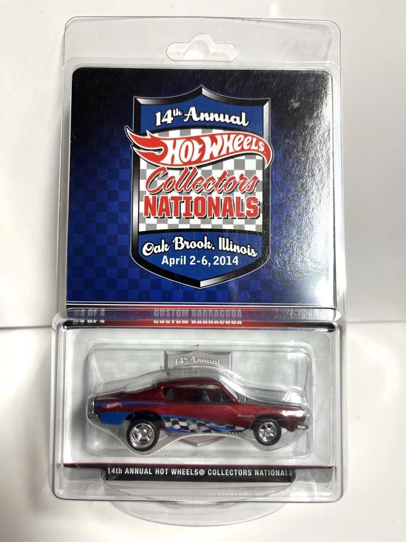 HW コレクターズナショナルズ　1200台限定チケットカー　カスタムバラクーダ HW コレクターズナショナルズ1200台限定チケットカーカスタム