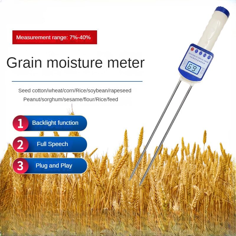 Misuratore Umidità, Misuratore di umidità del grano Misurazione 'umidità Contenuto di umidità e rilevatore di umidità