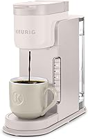 Keurig K-Express Single Serve K-Cup Coffee Maker - 3 Brew Sizes, Strong Brew Button, 42oz Removable Reservoir, Warm Stone, Compact