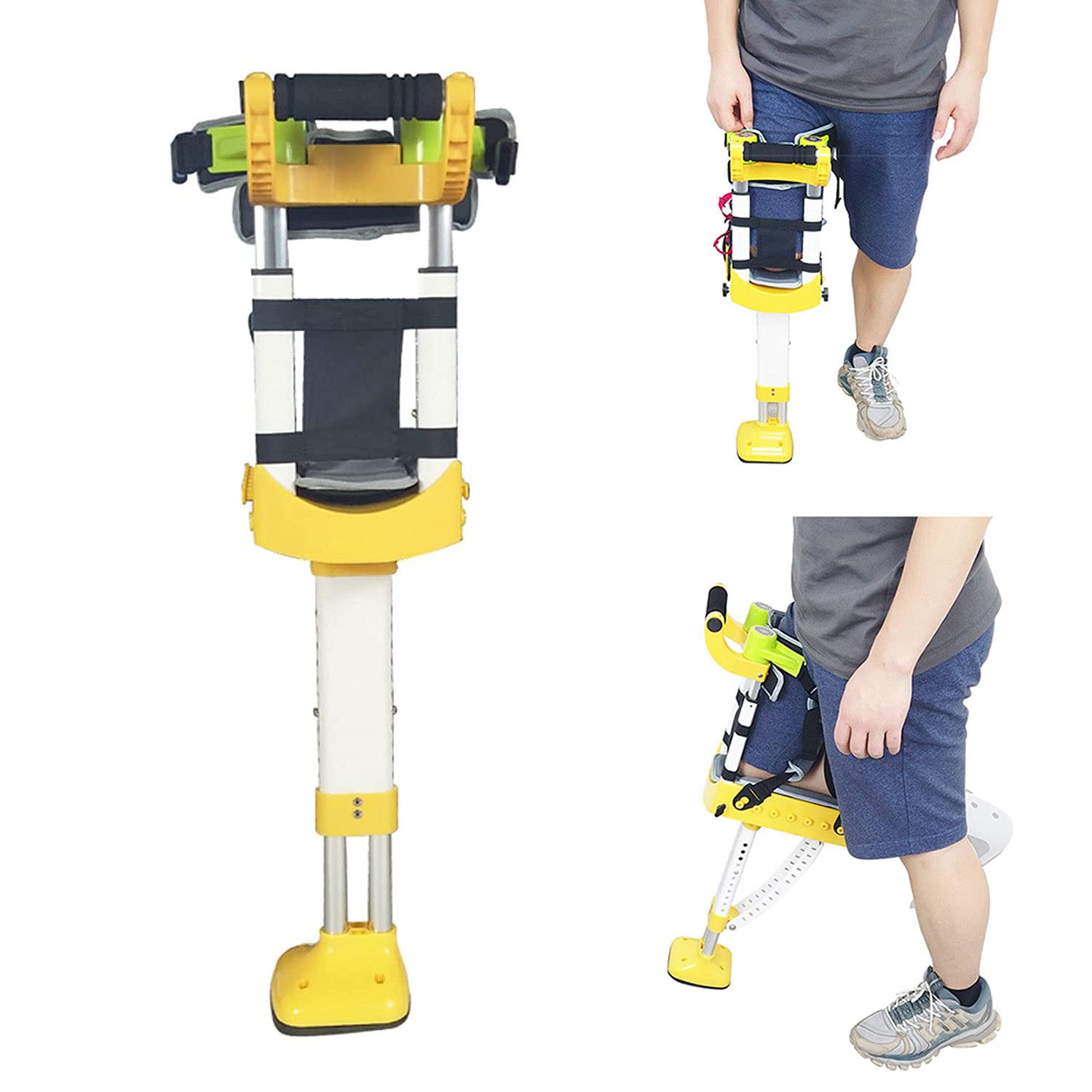 Buy Hands Free Knee Crutches, Height Adjustable, NonSlip, Alternative