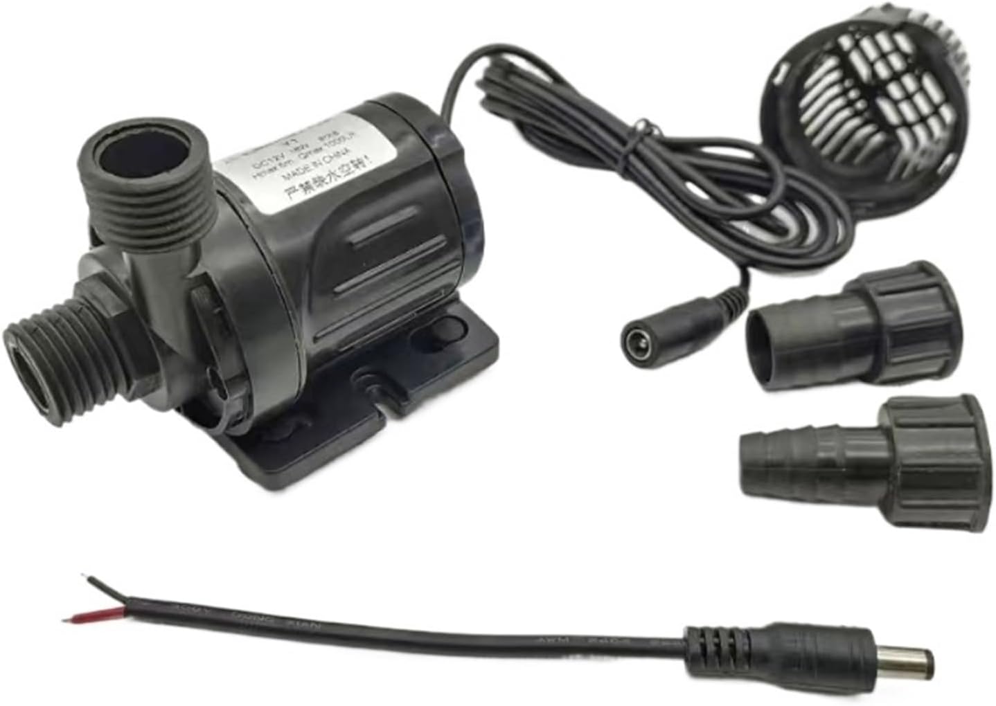 DC 12V18W 24V24W 18V21W Submersible Water Pump For Cooling System Fountains Heater Home 800L/H 5.5M Ultra-quiet Brushless Motor(Y1)