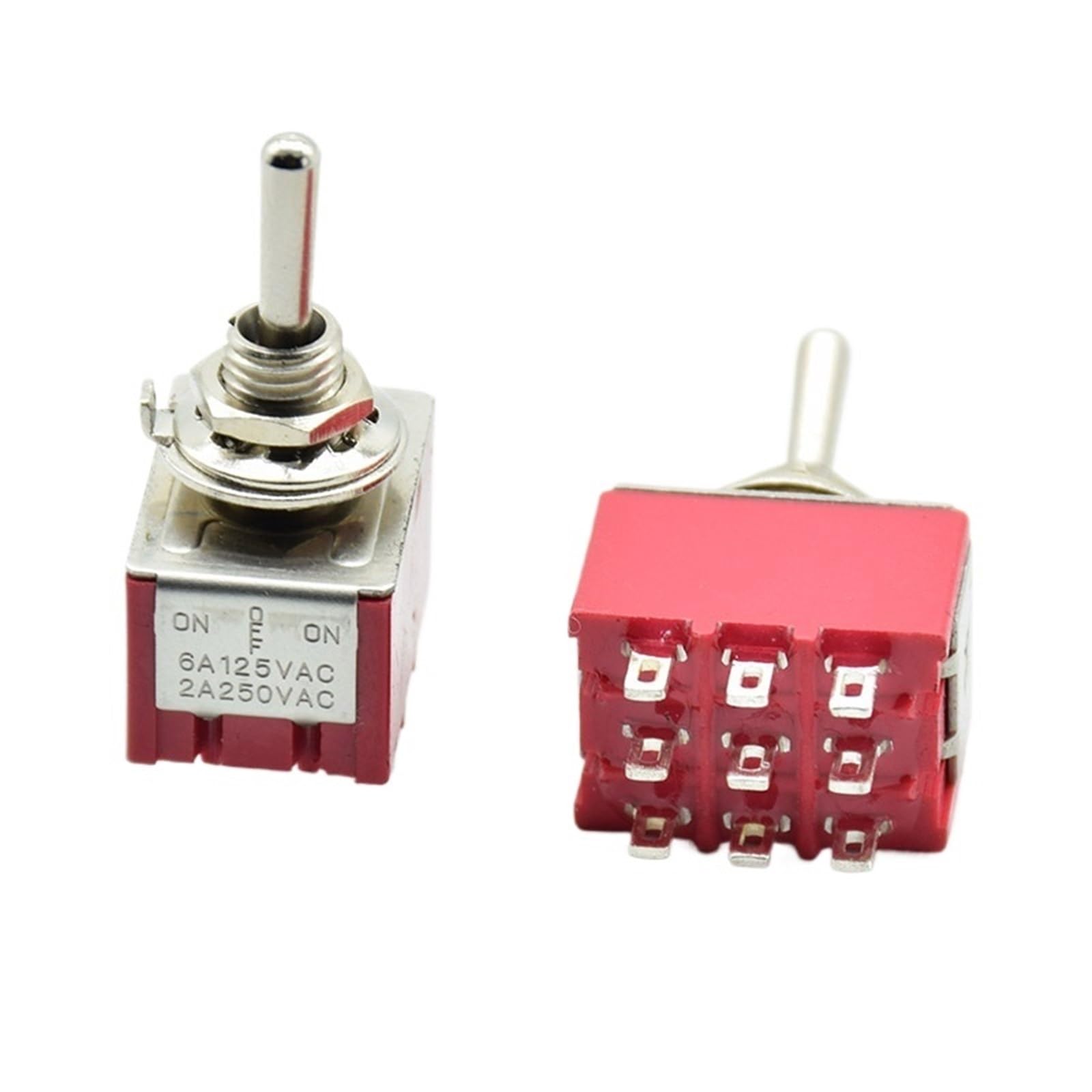 Interrupteur à Bascule 9 Pins Imperméable pour Commande AC 5A