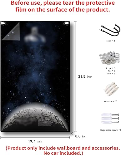 Miniatura 4 de iLuane Tablero de pantalla para Lego DC Batman Batmobile Tumbler 76240, coleccionables para adultos, decoración del hogar u oficina (no incluye