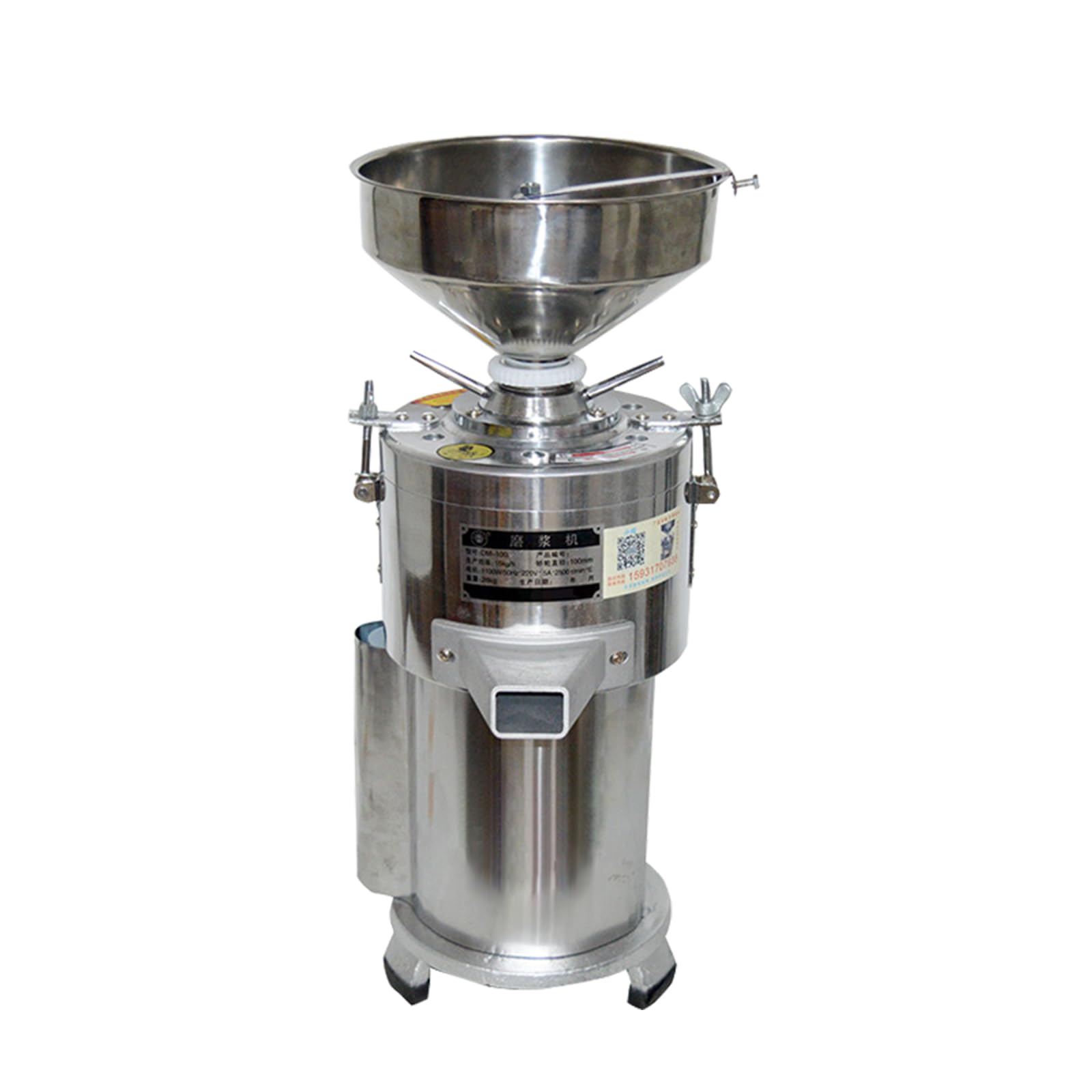 Sesam-Erdnussbutter-Maschine, 1100 W, 15 kg/h, Tahini-Maschine, multifunktional, für Sojabutter und Mandelbutter