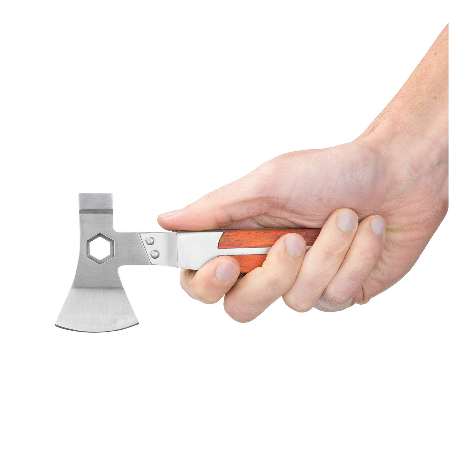 Snapklik.com : 12301 Axe Multi Tool, 12-in-1 Camping Knives & Tools ...