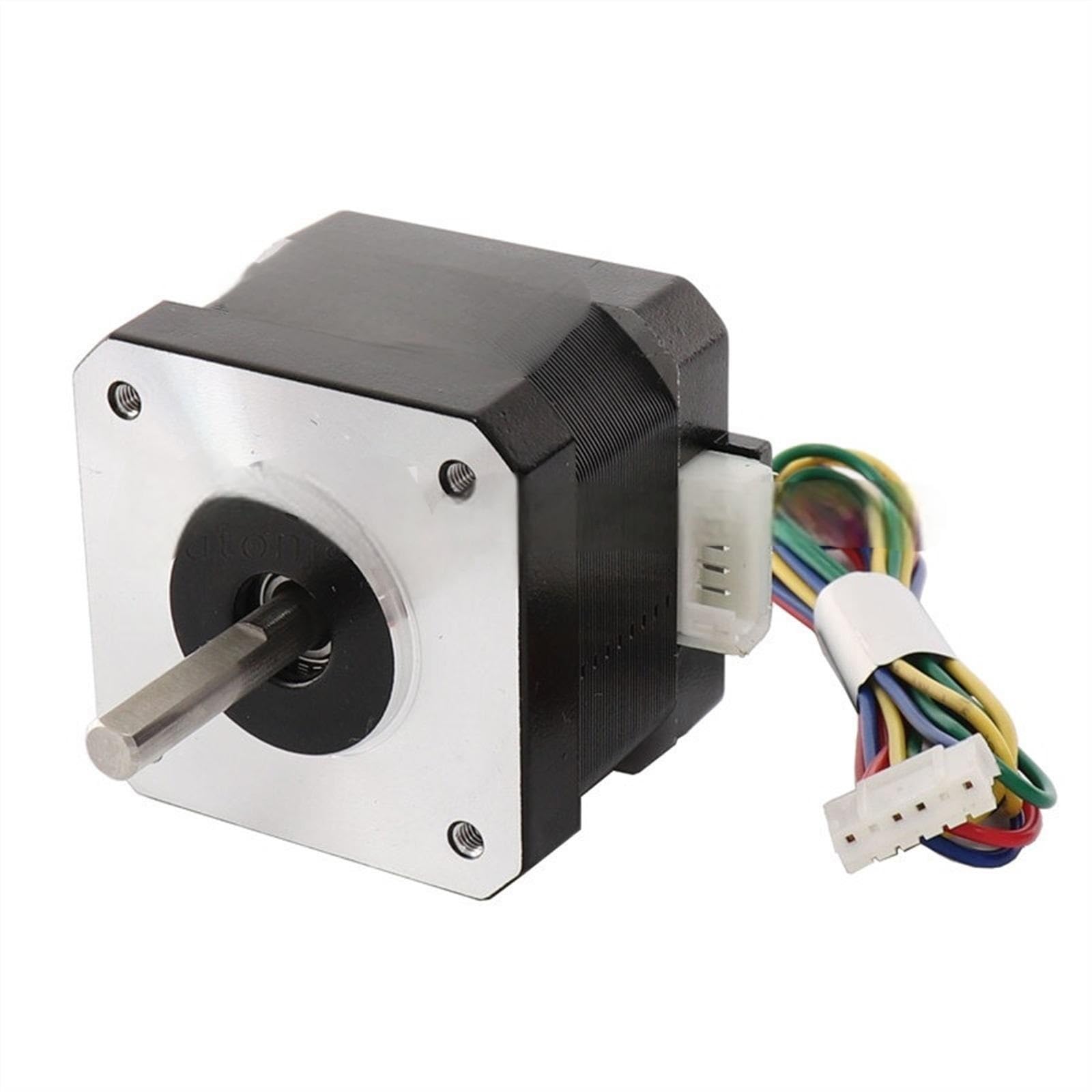2-teiliges Set Nema 17 Schrittmotor 1,8 Grad 17HS3401S 4 Leitungen 2 Phasen,3 A Drehmoment 28 N.m for CNC 3D-Drucker 12 V Schrittmotor