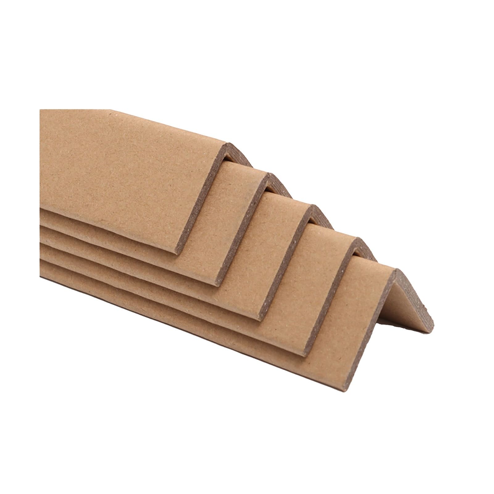Protezioni per bordi in cartone resistente – Protezioni di carico per spedizioni in magazzino e protezione angoli pallet – ideale per lo spostamento e lo stoccaggio di merci