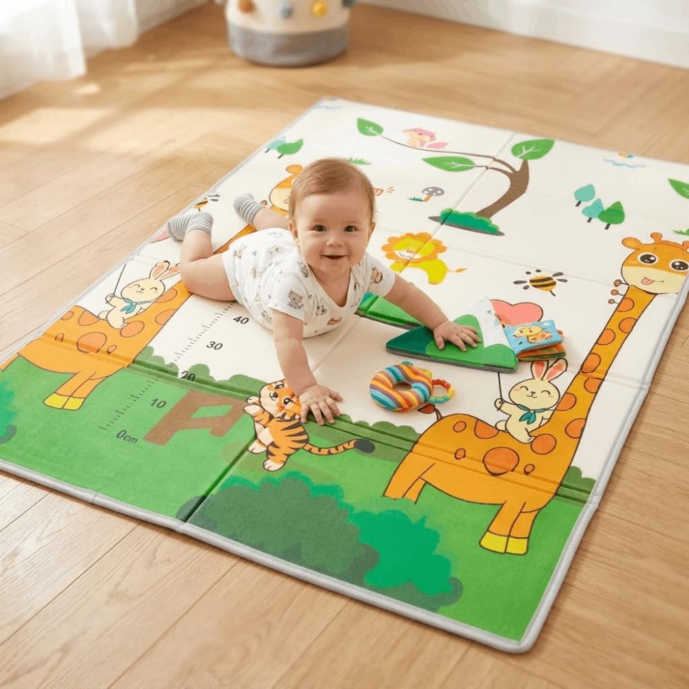 KOHALA Baby Comfort Pad Tapiz de Juego XPE Reversible 180x120 cm | Alfombra Infantil Impermeable, Plegable y Antigolpes | Doble Cara, Bordes Reforzados y Fácil Limpieza – Suelo Seguro para Bebés - 2