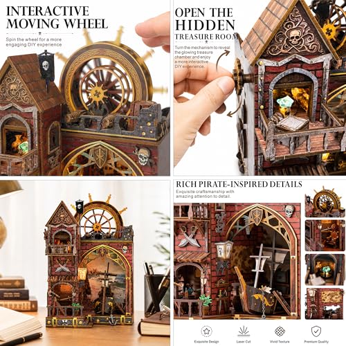 ISSEVE Pirate Castle Book Nook Kit thumbnail 4