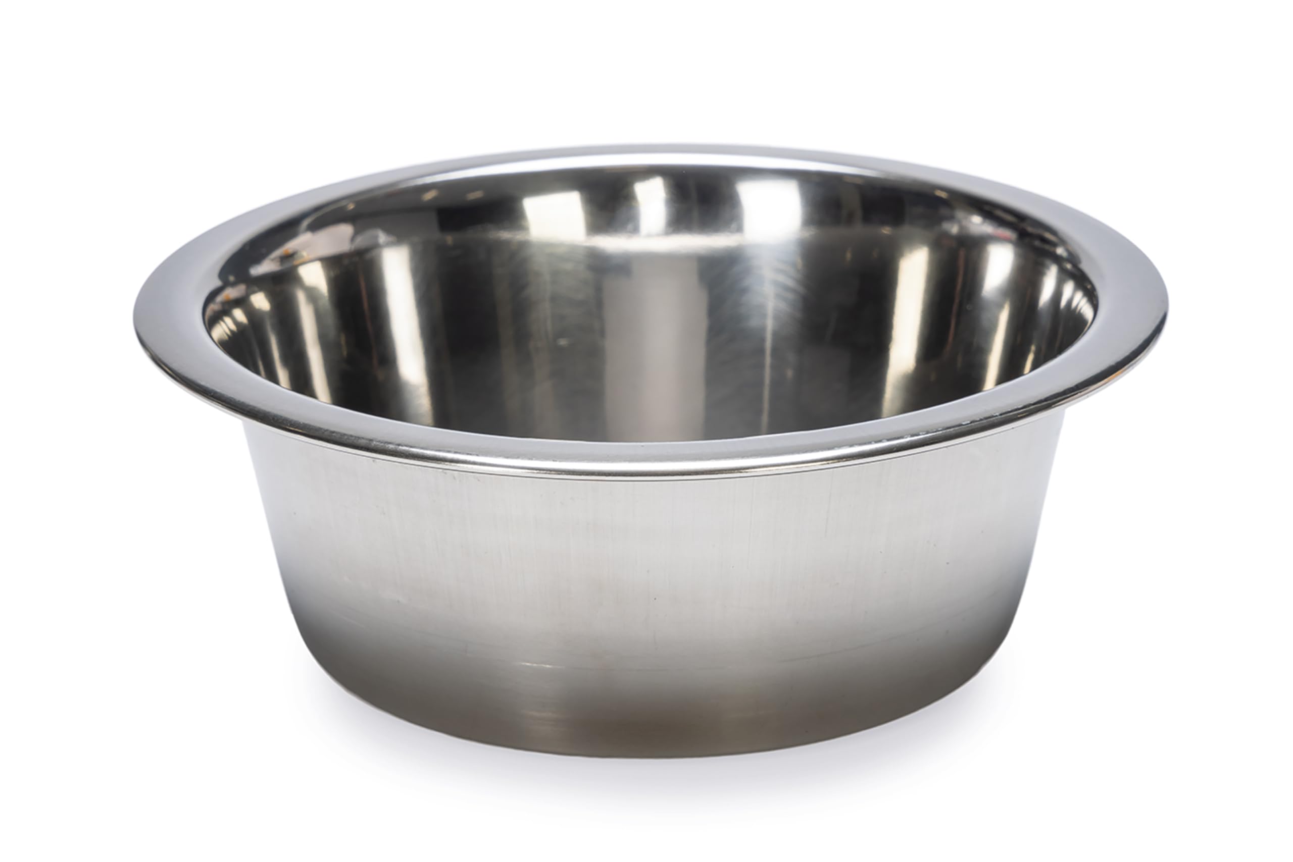 Karlie Inox Dog Bowls, Stainless Steel, Silver, 370 ml, Diameter 9-13 cm
