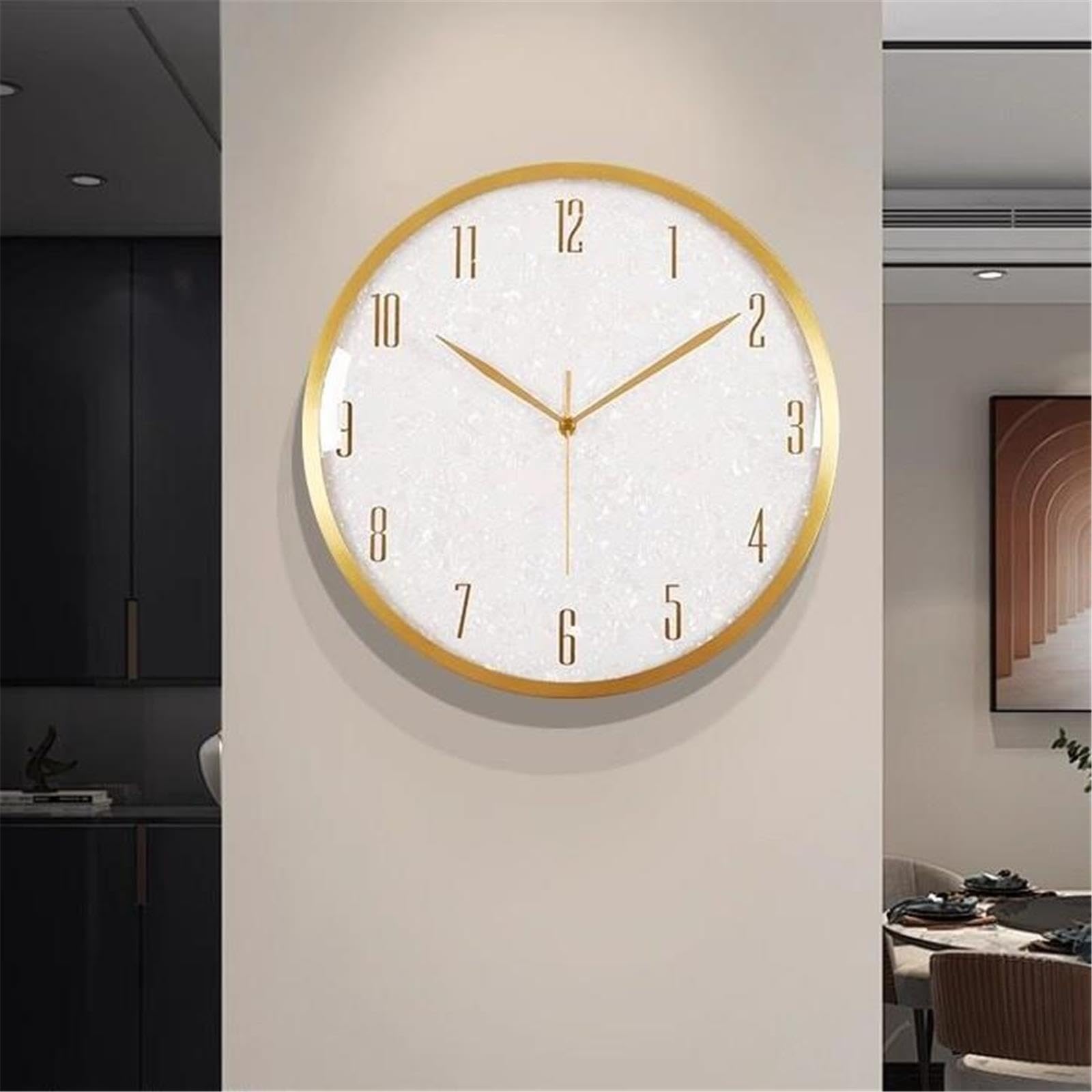 Reloj Cocina Reloj Redondo silencioso Que no Hace tictac for decoración de Sala Estar Decoración
