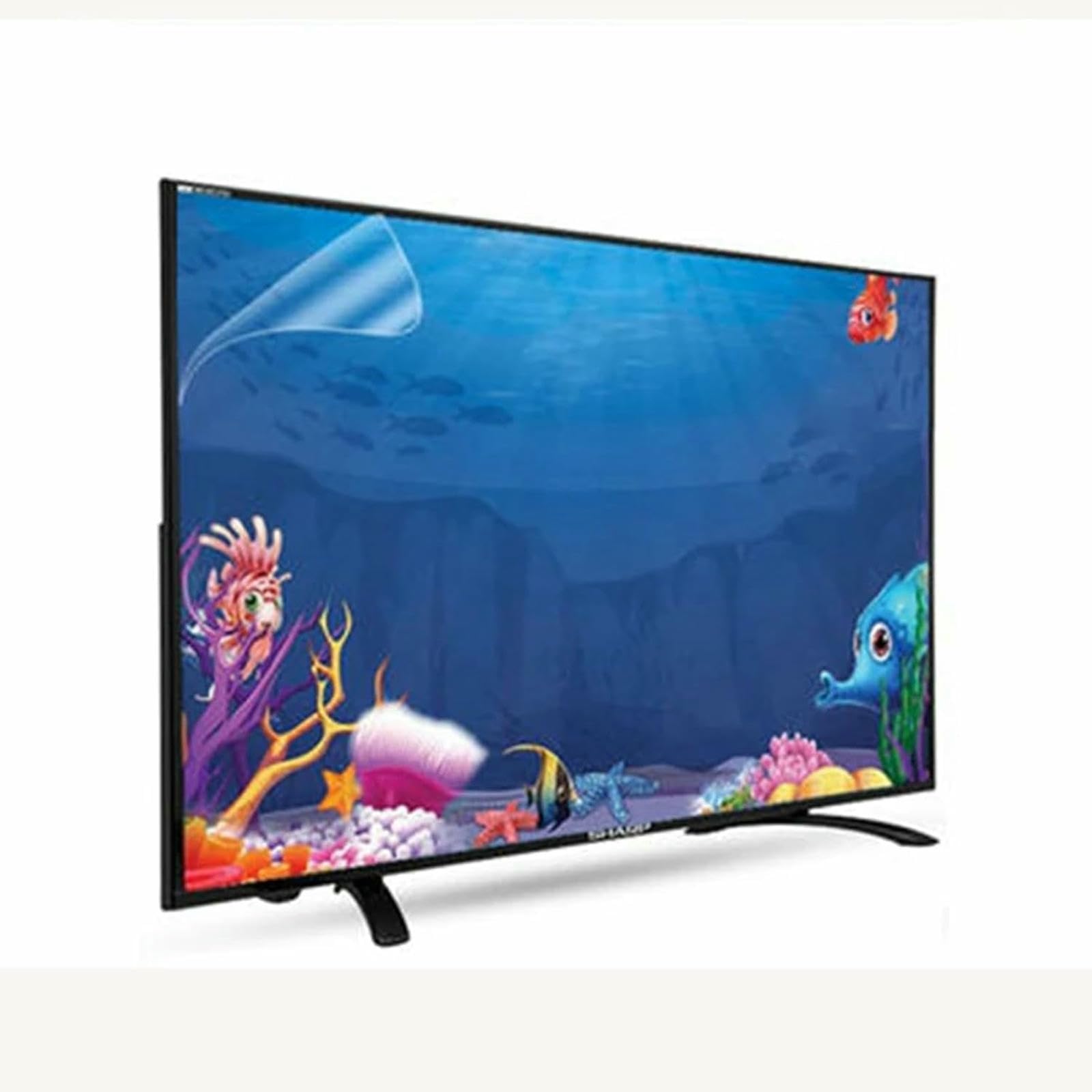 32-75 En Mate Anti-Reflejo Protector De Pantalla De TV, Anti Arañazos Anti Película De Luz Azul Película Protectora De Pantalla De TV para Pantalla LCD