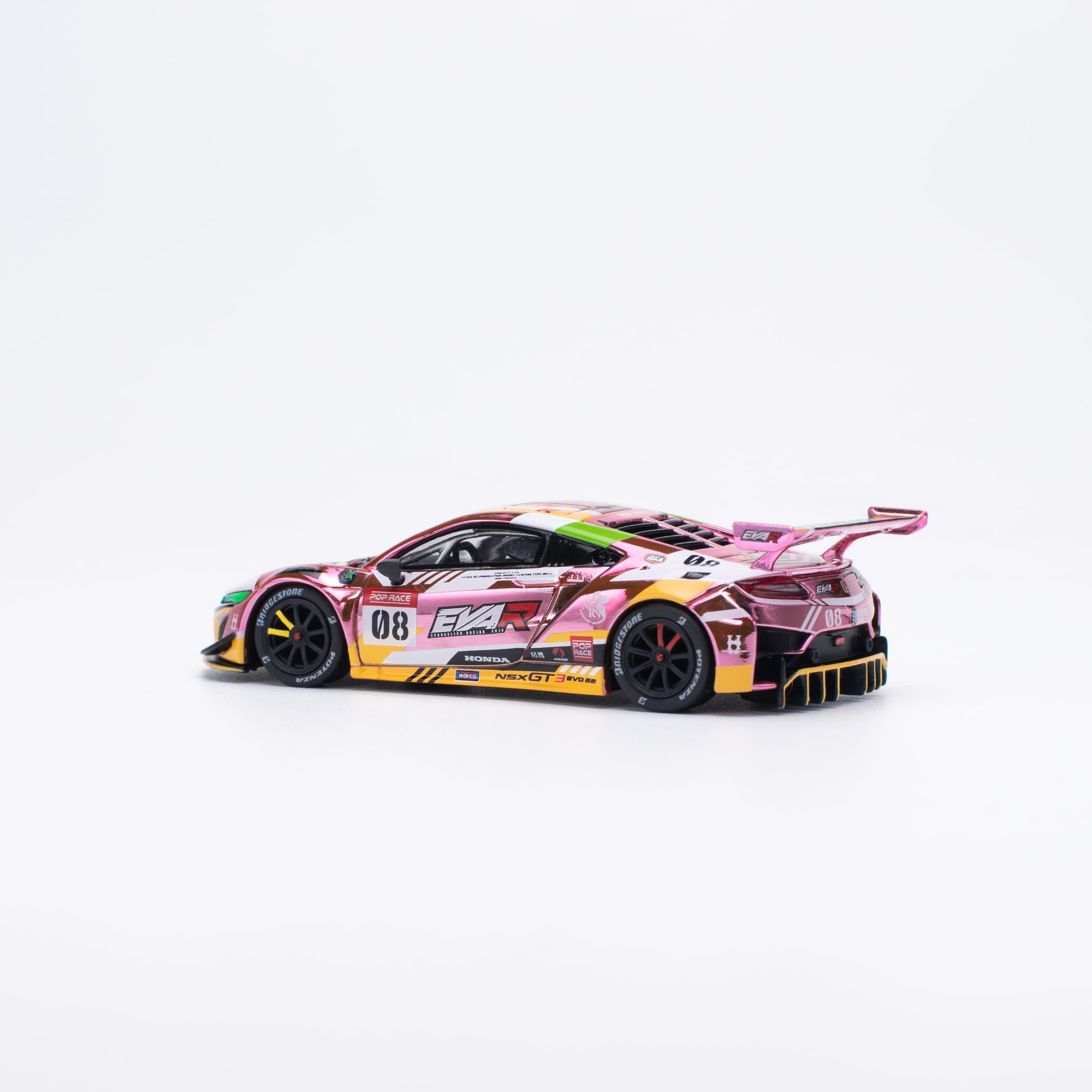 Amazon | POP RACE 1/64 HONDA NSX GT3 EVO22 EVA RT PRODUCTION MODEL