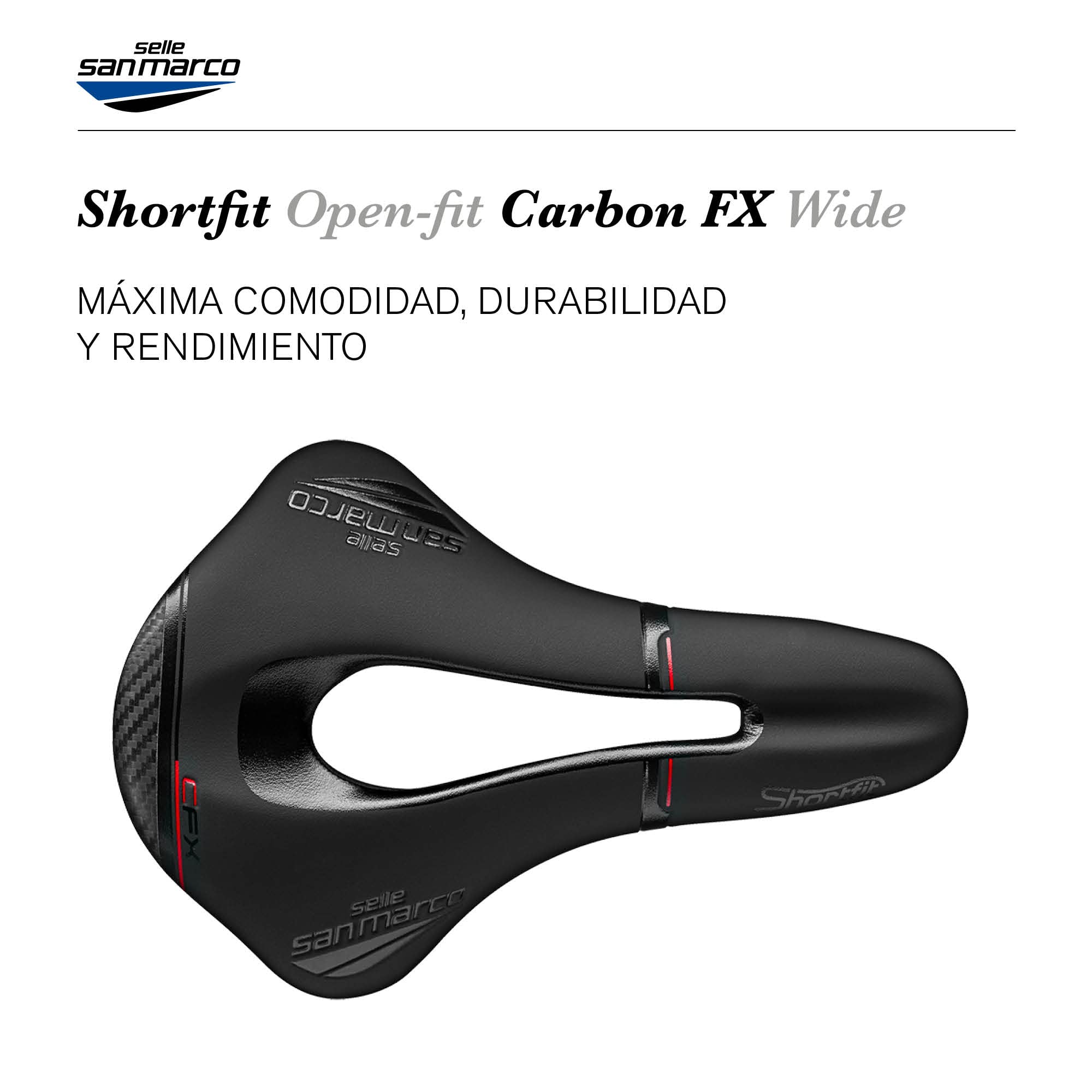 Selle San Marco Shortfit Carbon FX Saddle