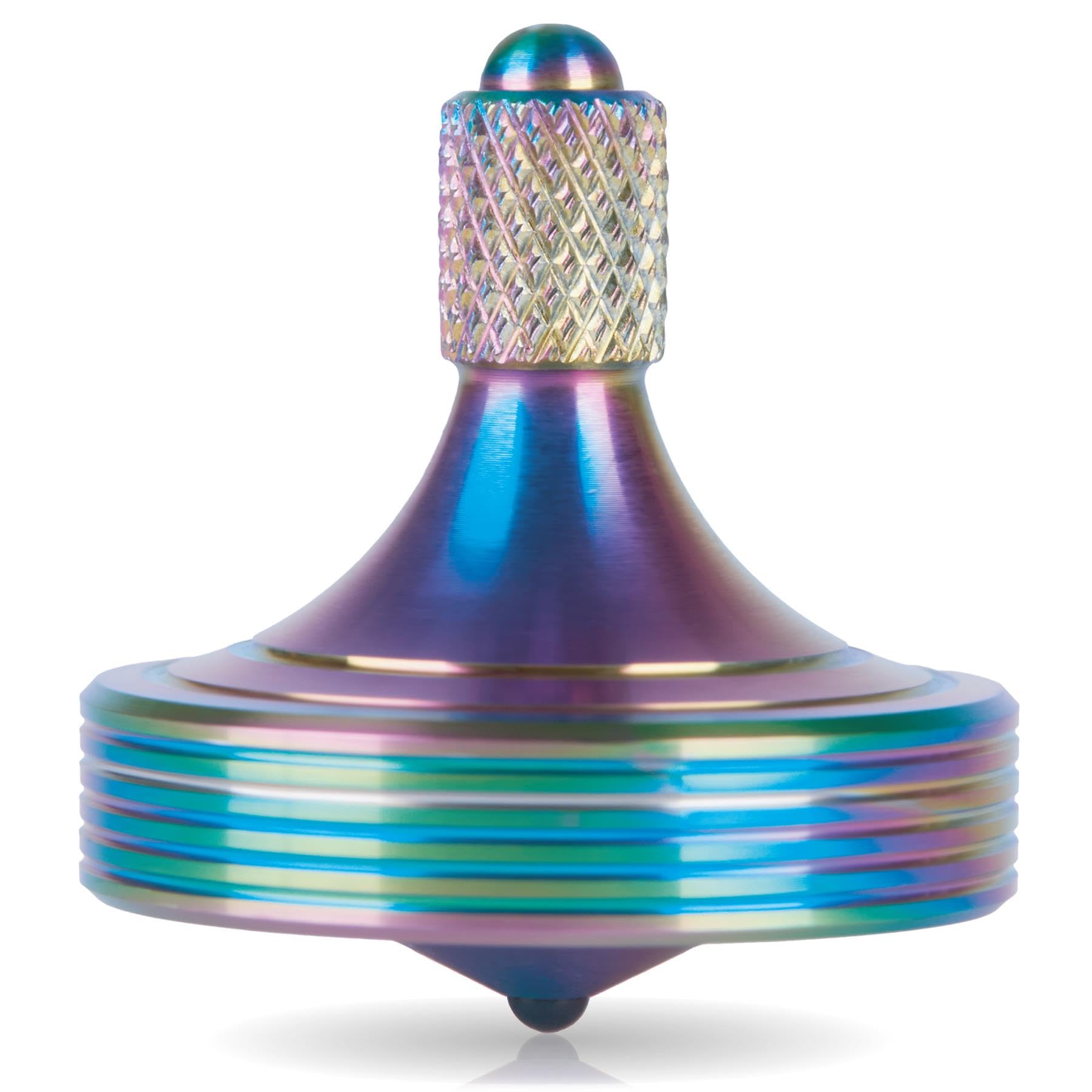 bopster Metal Spintop Fidget Spinner, Multicolor, 3cm x 2.8cm - Image 3
