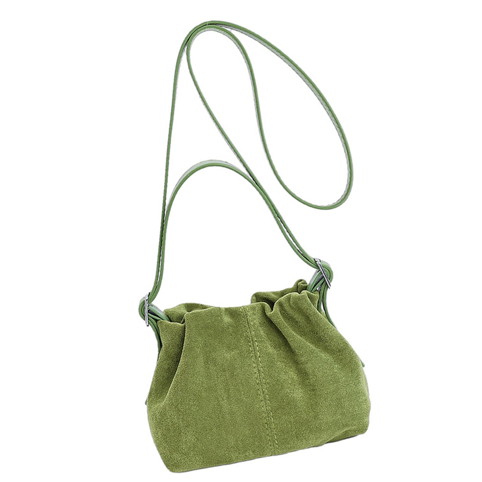 Retro Soft Shoulder Bag Women Trendy Tote with Top Handle Work Travel Everyday Essentials Purse Suedes Purse Shoulder Bag