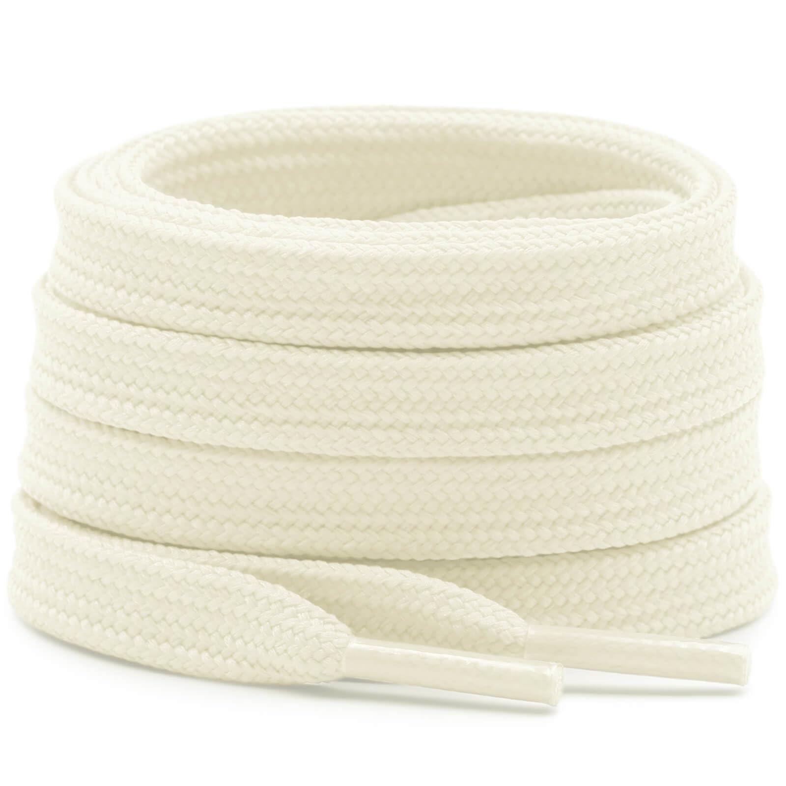 DELELE Solid Flat Shoe Laces: Hollow Thick Shoelaces for Sneakers 2 Pair