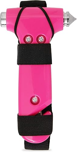 Miniatura 4 de Martillo de seguridad súper lindo, herramienta de martillo de escape automotriz de emergencia, cortador de cinturón de seguridad y herramienta de