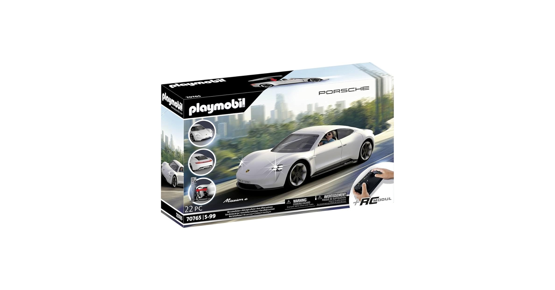 【未開封】playmobil Porsche mission e ラジコン Amazon.com: Playmobil The Movie Rex Dasher's Porsche Mission